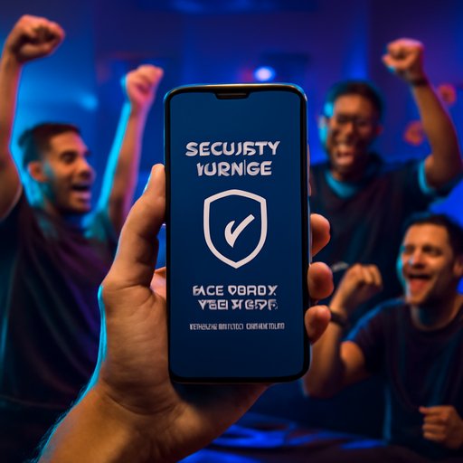 vs789 security check screen on phone