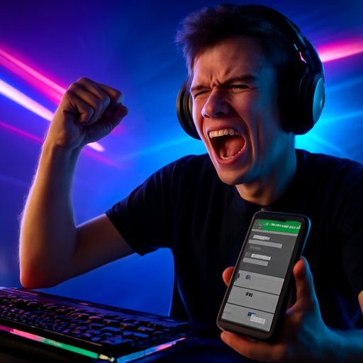 vs789 support chat window on smartphone